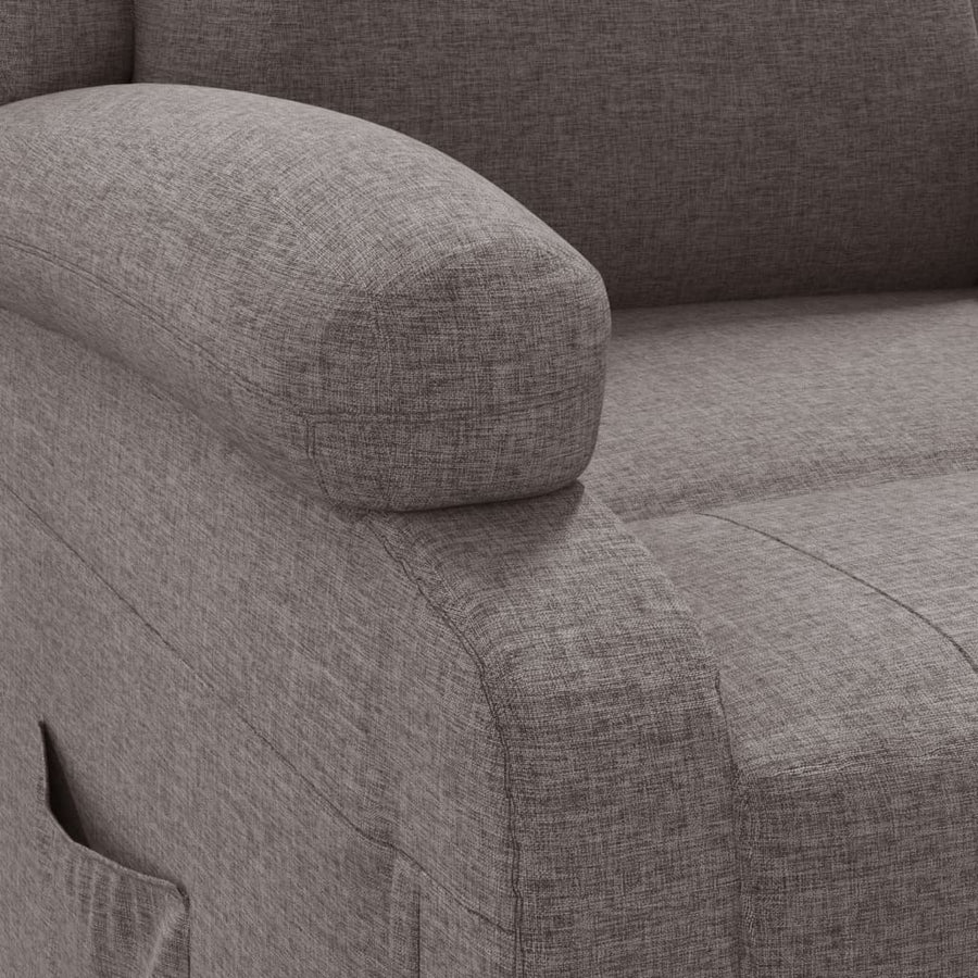 Fauteuil Verstelbaar Stof Taupe 1