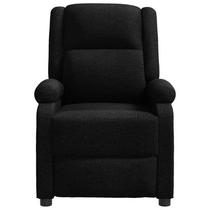 Massagestoel Stof Zwart 1