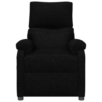 Fauteuil Verstelbaar Stof Zwart