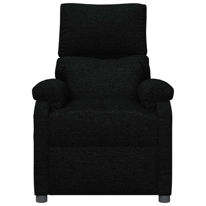 Massagestoel Stof Zwart 1