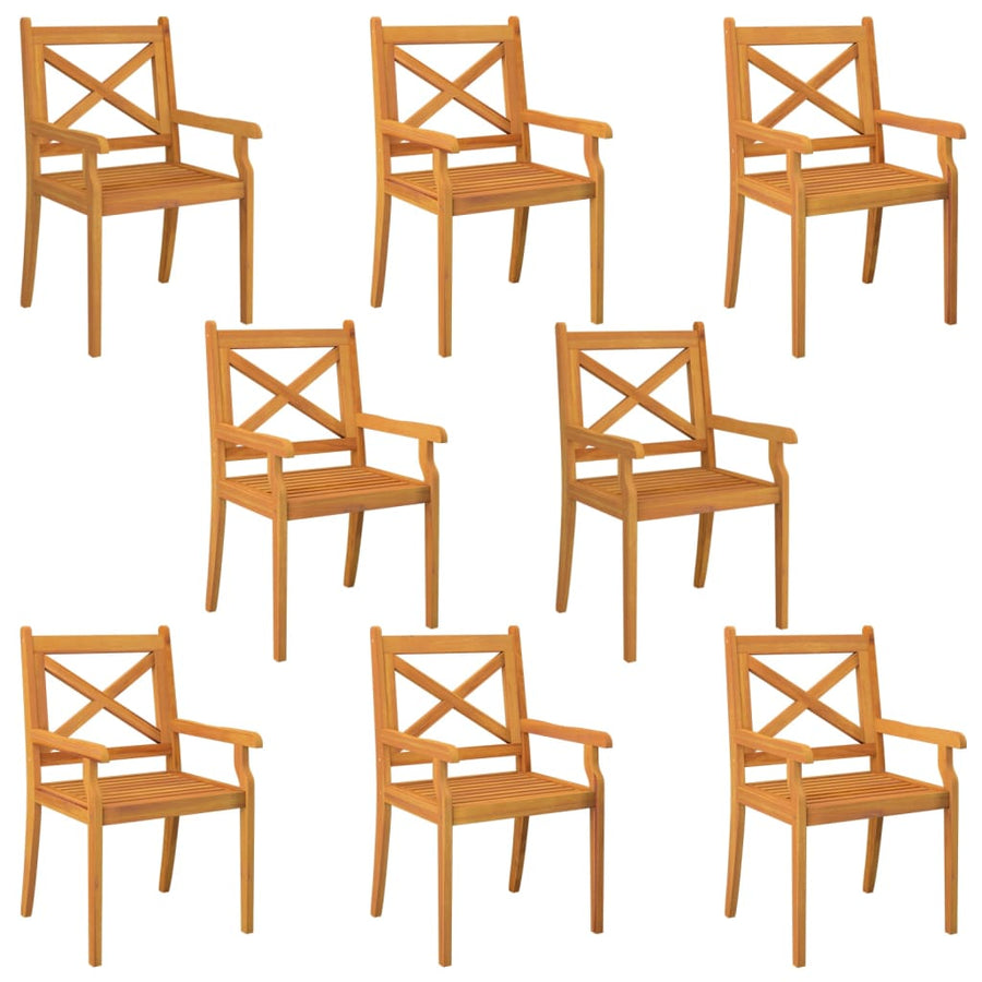 Tuinstoelen Massief Acaciahout 8