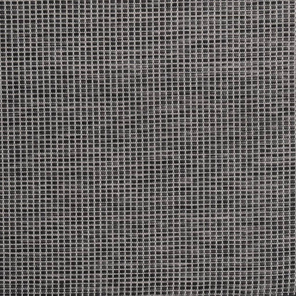Buitenkleed platgeweven 80x150 cm grijs