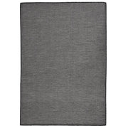 Outdoor rug flatwoven 160x230 cm grey