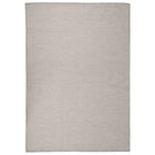 Flat-woven outdoor rug 140x200 cm light grey