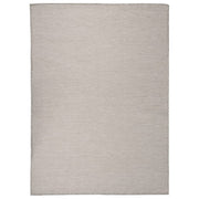 Buitenkleed 200x280 cm platgeweven taupe