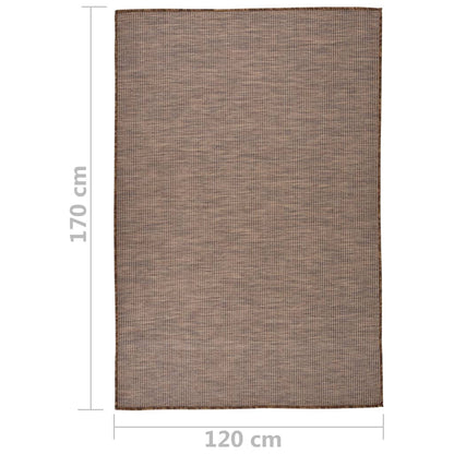 Buitenkleed Platgeweven 120 x 170 cm