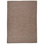 Buitenkleed 160x230 cm platgeweven bruin