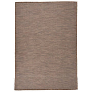 Buitenkleed 160x230 cm platgeweven bruin