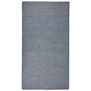 Buitenkleed 80x150 cm platgeweven blauw