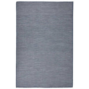Buitenkleed 120x170 cm platgeweven blauw
