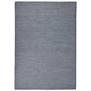 Outdoor rug flat-woven 160x230 cm blue