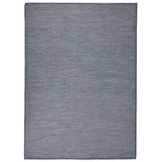 Outdoor rug flat-woven 200x280 cm blue