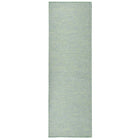 Buitenkleed 80x250 cm platgeweven turquoise