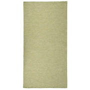 Buitenkleed platgeweven 100 x 200 cm groen