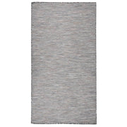 Buitenkleed 80x150 cm bruin blauw