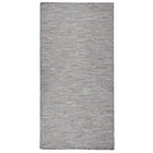 Buitenkleed 100x200 cm bruin blauw