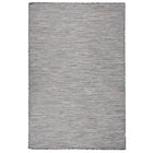 Outdoor rug flatwoven 120x170 cm brown and blue