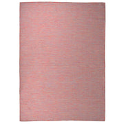 Buitenkleed platgeweven 200x280 cm rood