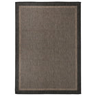 Buitenkleed 120x170 cm bruin platgeweven