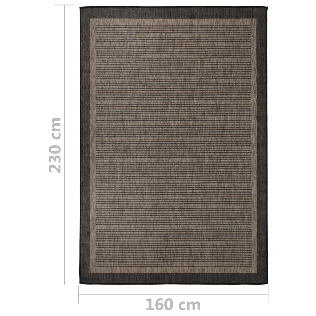 Buitenkleed Platgeweven 160 x 230 cm