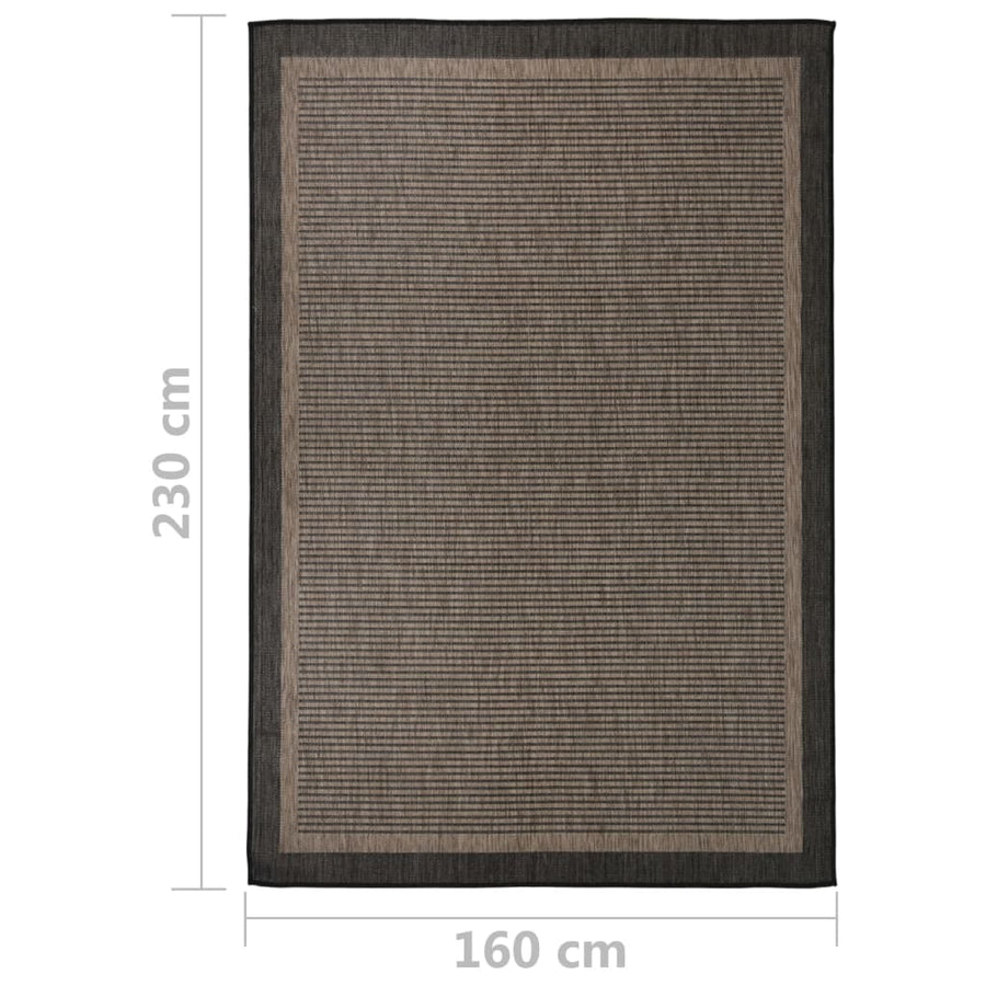 Buitenkleed Platgeweven 160 x 230 cm