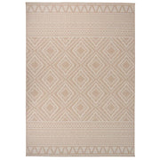 Buitenkleed 120x170 cm platgeweven bruin
