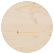 Tafelblad massief grenenhout Ø30x2,5 cm