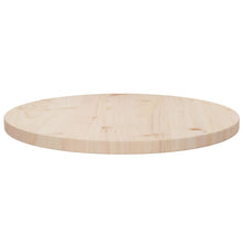 Tafelblad Ø50X2,5 Cm Massief Grenenhout Ø 50 x 2.5 cm Naturel