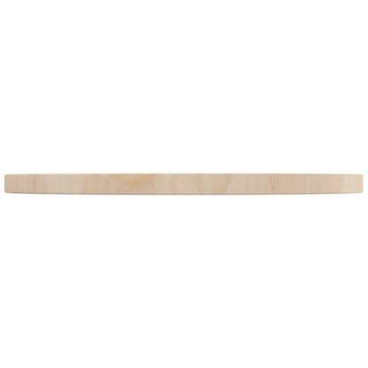 Tafelblad Ø50X2,5 Cm Massief Grenenhout Ø 50 x 2.5 cm Naturel