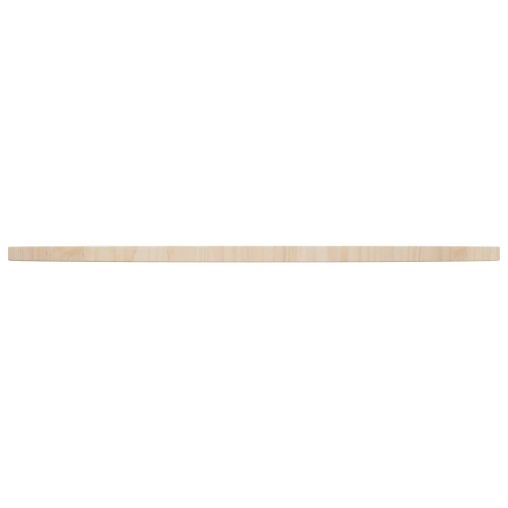Tafelblad Ø90X2,5 Cm Massief Grenenhout Ø 90 x 2.5 cm Naturel