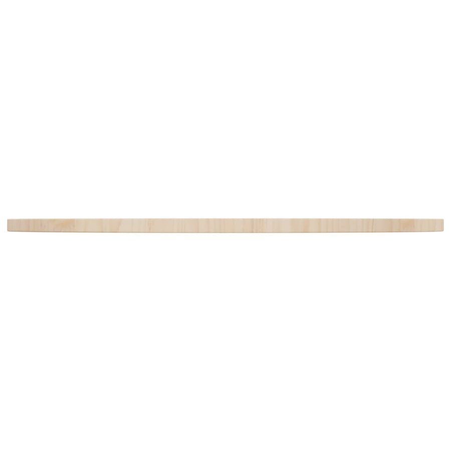 Tafelblad Ø90X2,5 Cm Massief Grenenhout Ø 90 x 2.5 cm Naturel