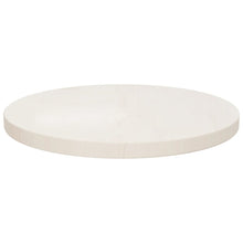 Tafelblad Ø40X2,5 Cm Massief Grenenhout Ø 40 x 2.5 cm Wit