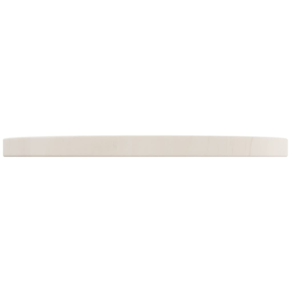 Tafelblad Ø40X2,5 Cm Massief Grenenhout Ø 40 x 2.5 cm Wit