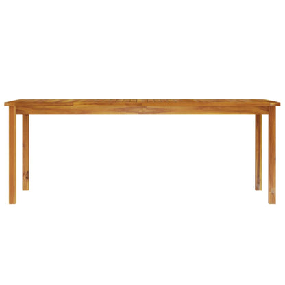 Tuintafel Massief Acaciahout 200 x 100 x 74 cm Bruin