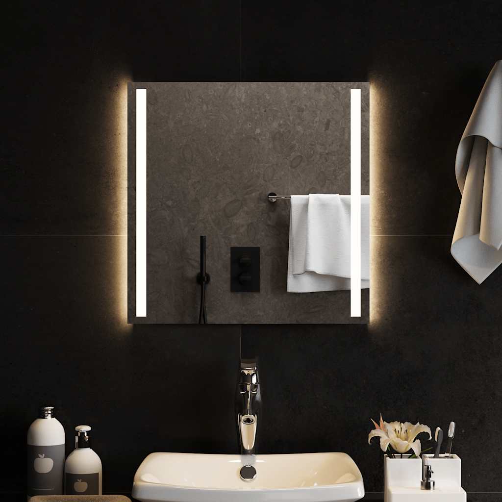 Badkamerspiegel LED 50x50 cm
