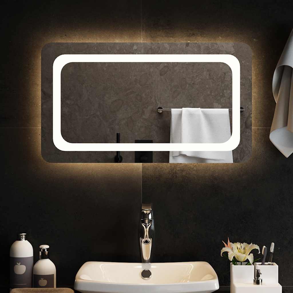 Badkamerspiegel LED 70x40 cm