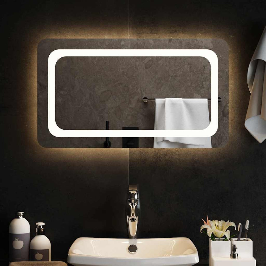 Badkamerspiegel LED 70x40 cm
