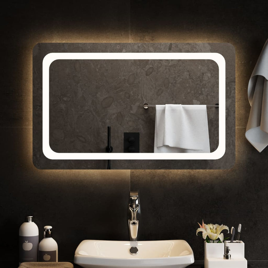 Badkamerspiegel LED 80x50 cm 80 x 50 cm
