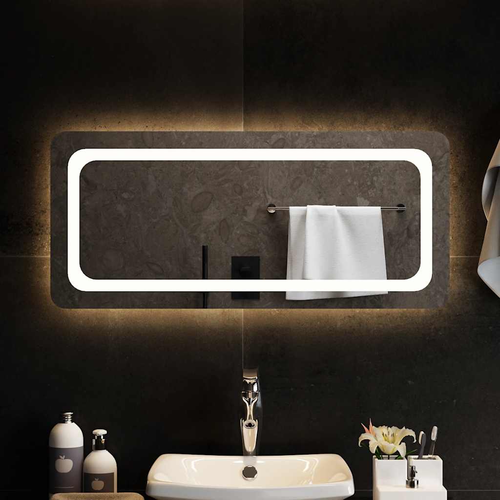 Badkamerspiegel LED 90x40 cm