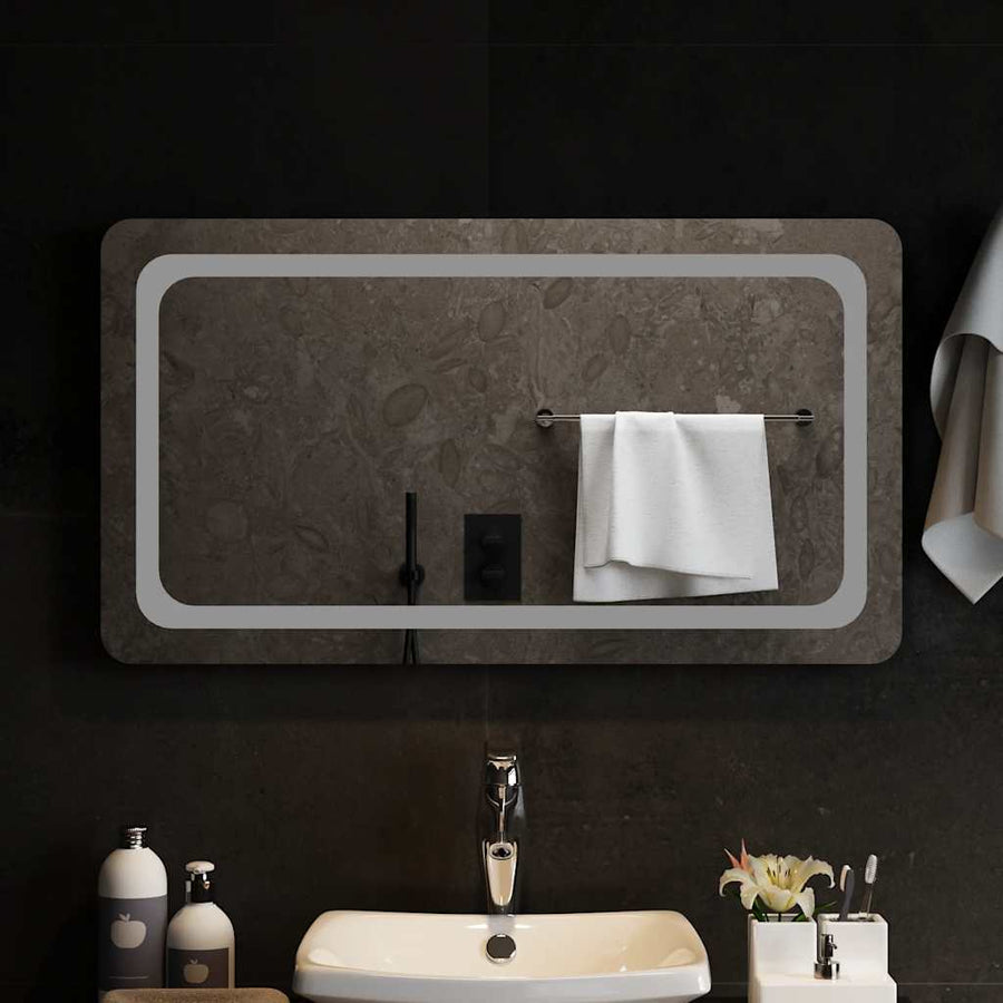 Badkamerspiegel LED 90x50 cm