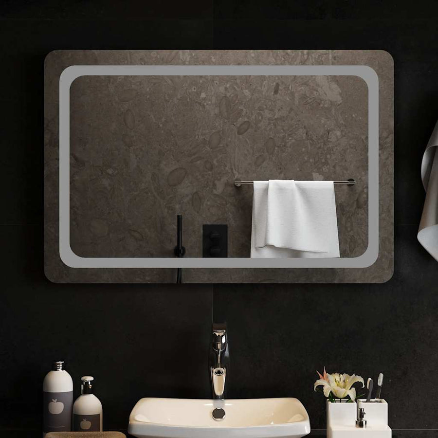 Badkamerspiegel LED 90x60 cm