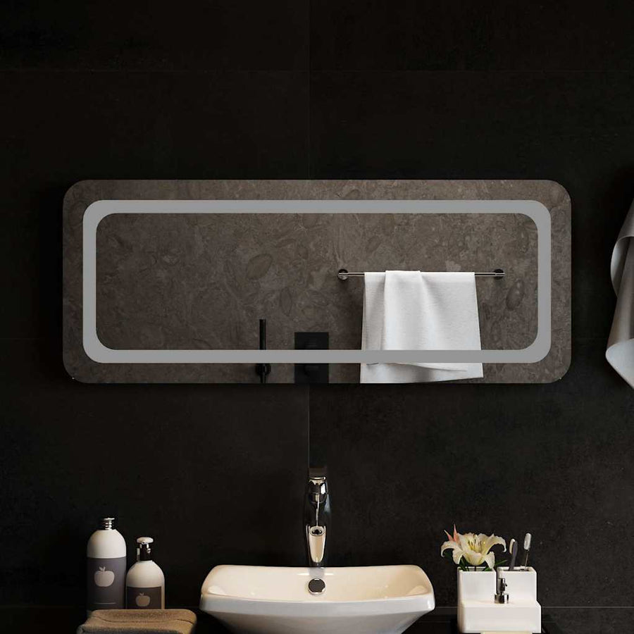 Badkamerspiegel LED 100x40 cm