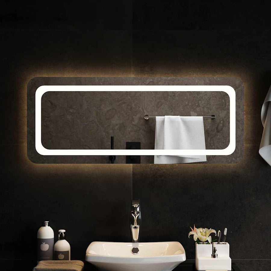 Badkamerspiegel LED 100x40 cm
