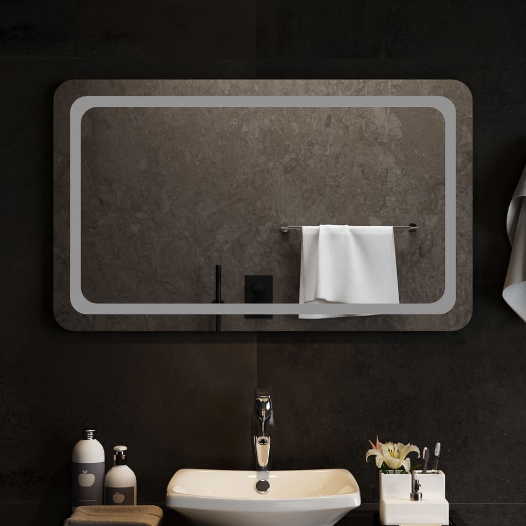 Badkamerspiegel LED 100x60 cm 100 x 60 cm
