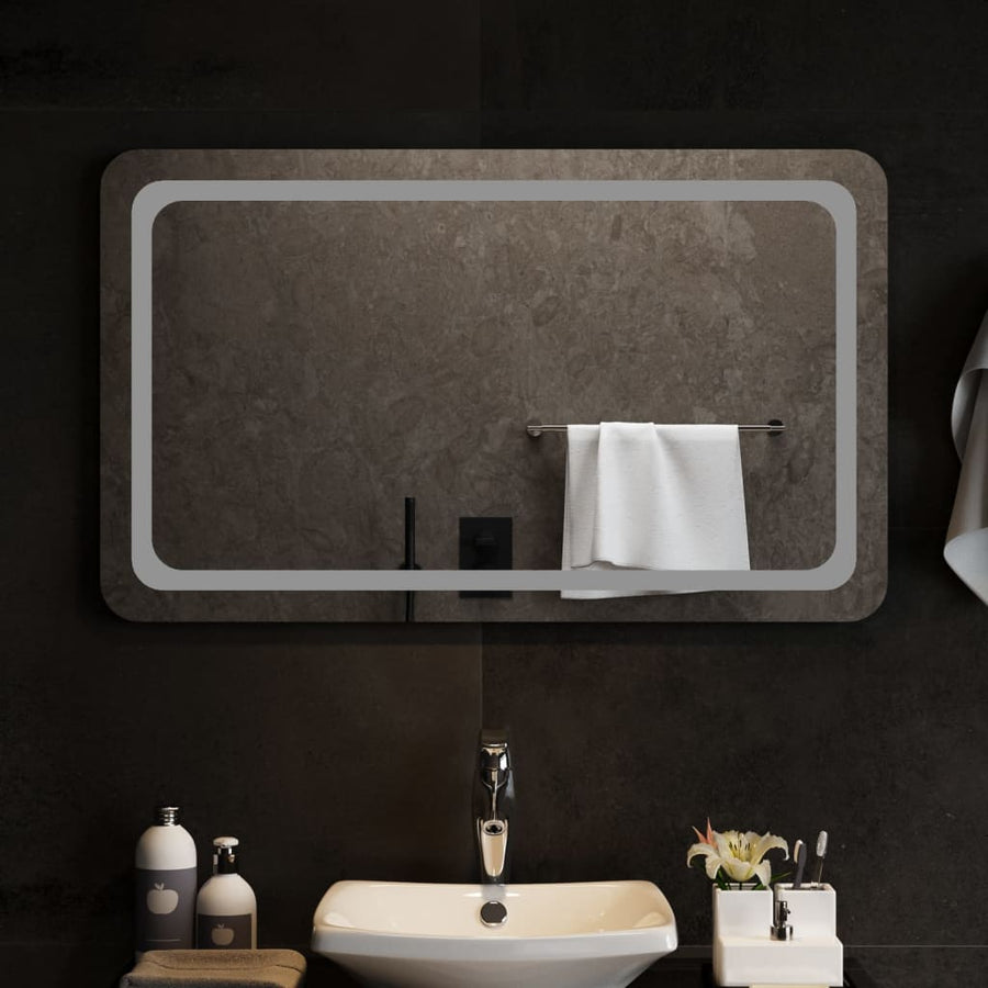 Badkamerspiegel LED 100x60 cm 100 x 60 cm