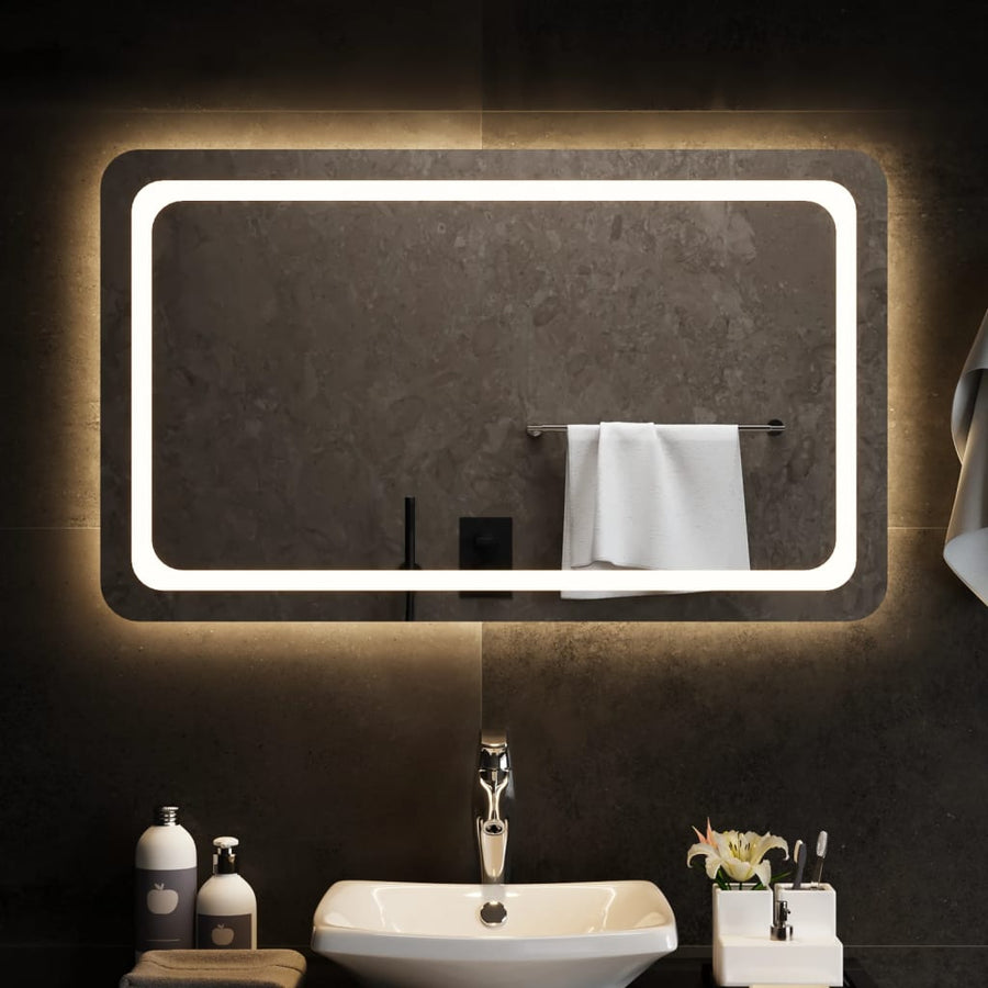 Badkamerspiegel LED 100x60 cm 100 x 60 cm