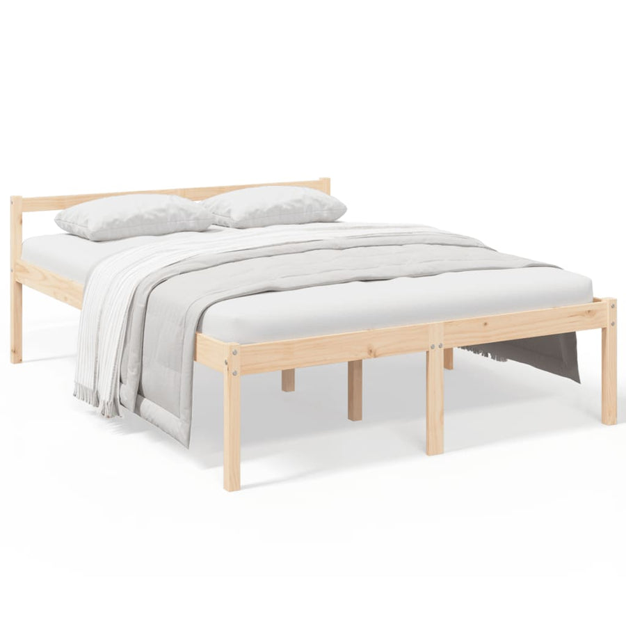 Seniorenbed massief grenenhout 160x200 cm