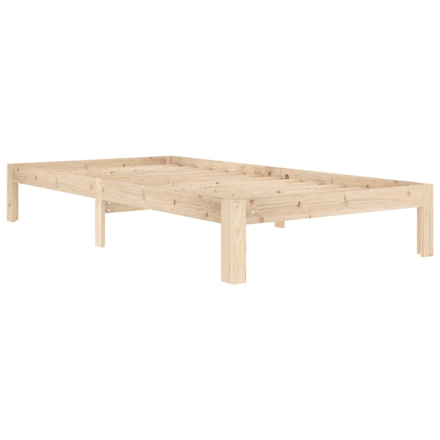 Bedframe massief grenenhout 100x200 cm