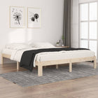 Solid pine wood bed frame 160x200 cm