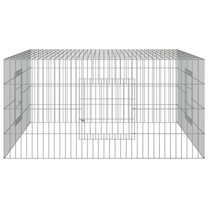 Konijnenkooi Gegalvaniseerd Ijzer 110 x 110 x 55 cm